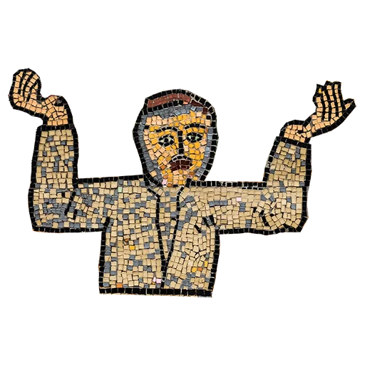 🤷‍♂️ Стикер «Georgian Mosaics» для Telegram
