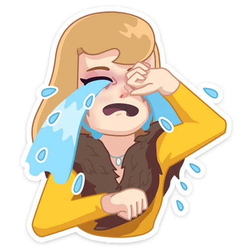 😭 Стикер «Gerda_AFilinkov» для Telegram