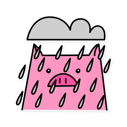 😳 Стикер «German the pig» для Telegram