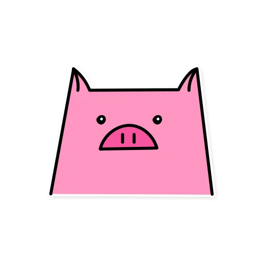🐷 Стикер «German the pig» для Telegram