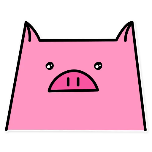 😳 Стикер «German the pig» для Telegram