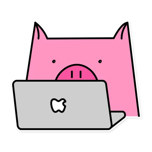 💻 Стикер «German the pig» для Telegram