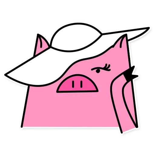 💁‍♀️ Стикер «German the pig» для Telegram