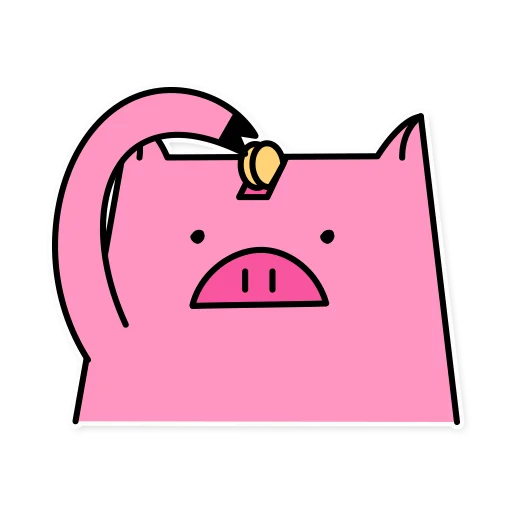 🤑 Стикер «German the pig» для Telegram