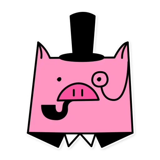 💂‍♀️ Стикер «German the pig» для Telegram