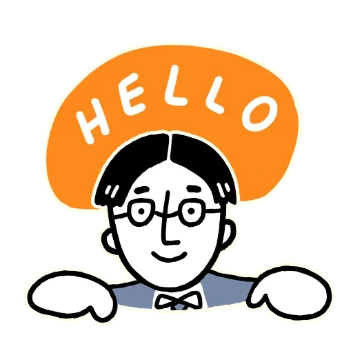 😀 Стикер «The Curious Adventure of the Salaryman» для Telegram
