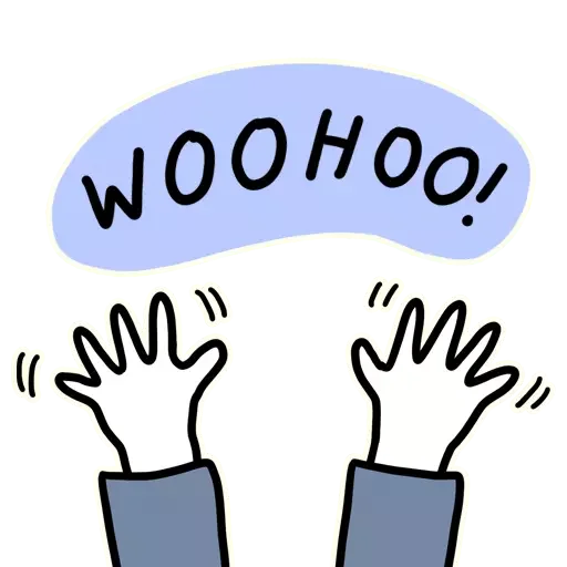 🥳 Стикер «The Curious Adventure of the Salaryman» для Telegram