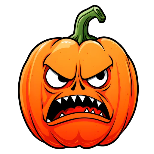 😡 Стикер «Gerwin Halloween» для Telegram