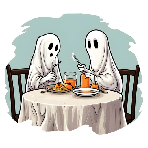 👭 Стикер «Gerwin Halloween» для Telegram