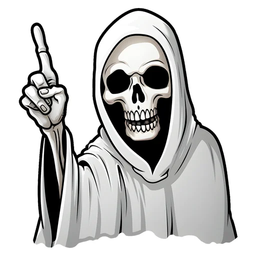 👆 Стикер «Gerwin Halloween» для Telegram