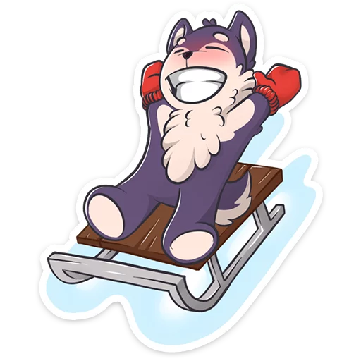 🏂 Стикер «Геш» для Telegram