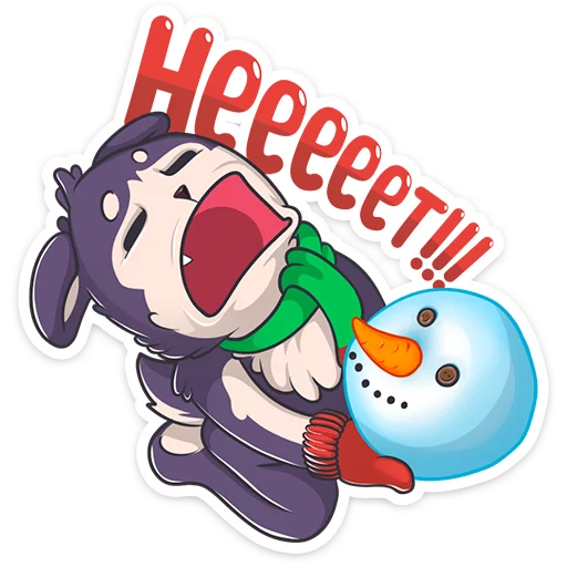 😭 Стикер «Геш» для Telegram
