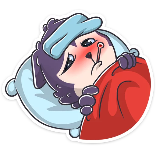 🤒 Стикер «Геш» для Telegram