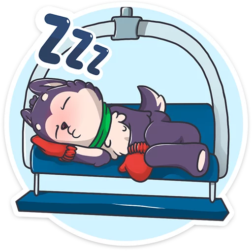 😴 Стикер «Геш» для Telegram