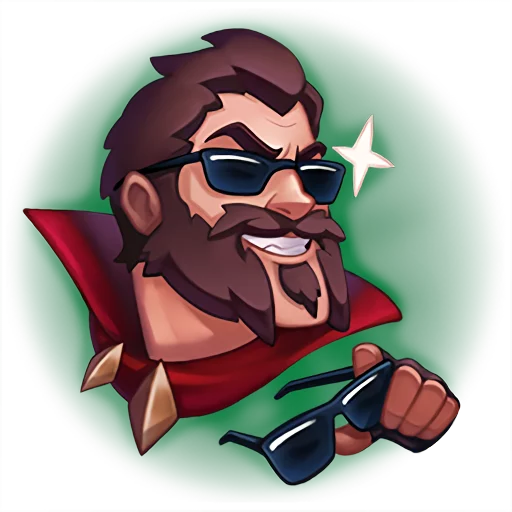 😎 Стикер «Gestos LoL» для Telegram