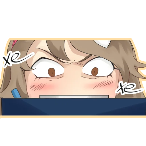 😝 Стикер «Яойщица Таня» для Telegram