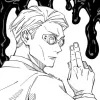 Стикер 48 💋 jujutsu kaisen - магическая битва