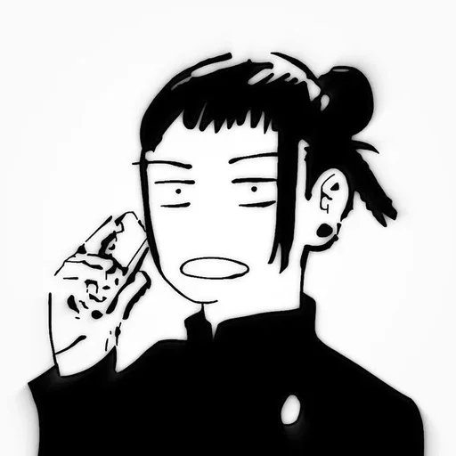 🧿 Стикер «Getou Kenjaki manga» для Telegram