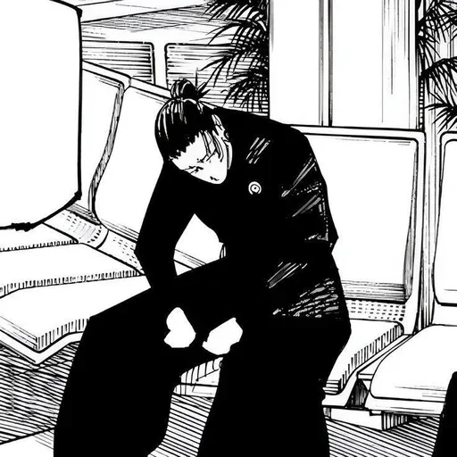 🧿 Стикер «Getou Kenjaki manga» для Telegram
