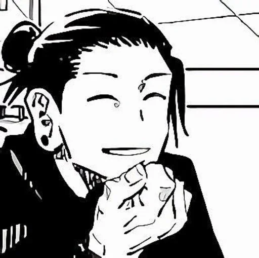 🧿 Стикер «Getou Kenjaki manga» для Telegram