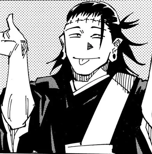 🧿 Стикер «Getou Kenjaki manga» для Telegram