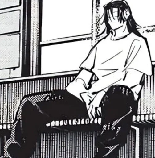 🧿 Стикер «Getou Kenjaki manga» для Telegram