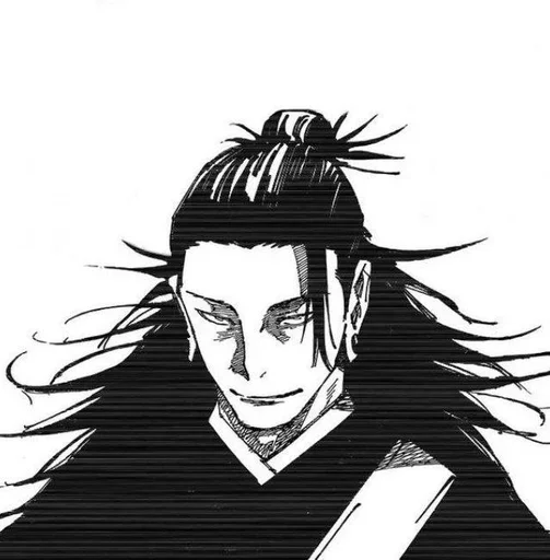 🧿 Стикер «Getou Kenjaki manga» для Telegram