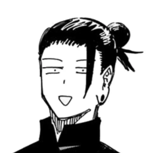 🧿 Стикер «Getou Kenjaki manga» для Telegram