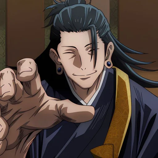 🪬 Стикер «Getou and Kenjaki» для Telegram
