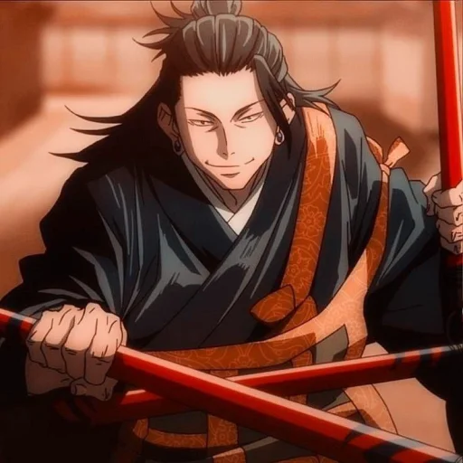 🪬 Стикер «Getou and Kenjaki» для Telegram