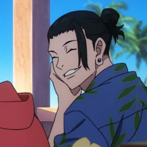 🪬 Стикер «Getou and Kenjaki» для Telegram