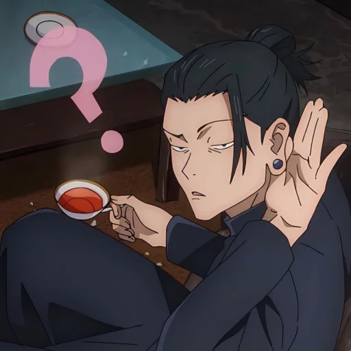 🪬 Стикер «Getou and Kenjaki» для Telegram