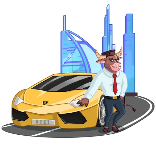 😏 Стикер «PROCLUSTER» для Telegram