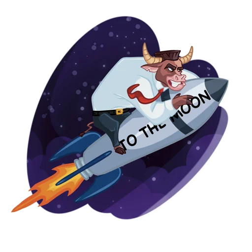 📈 Стикер «PROCLUSTER» для Telegram