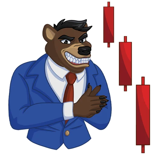 📉 Стикер «PROCLUSTER» для Telegram