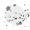 Стикер 60 Monochrome #colors #black #style
