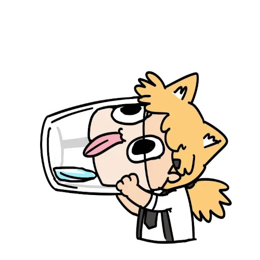 😽 Стикер «GFL nonsense» для Telegram