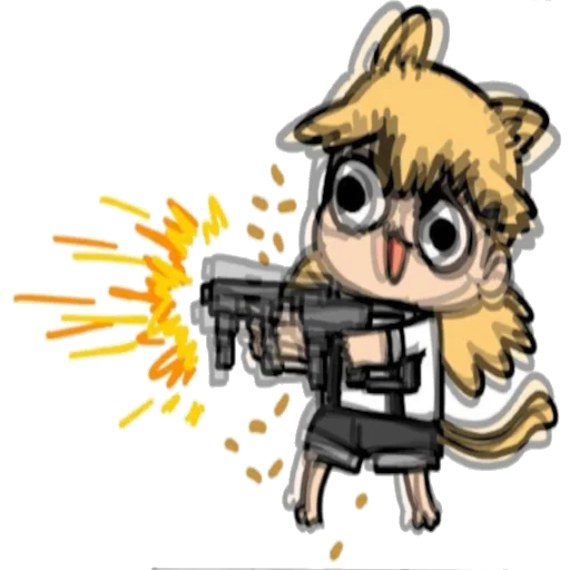 😾 Стикер «GFL nonsense» для Telegram
