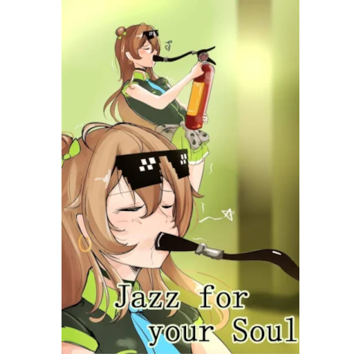 🎷 Стикер «GFL nonsense» для Telegram