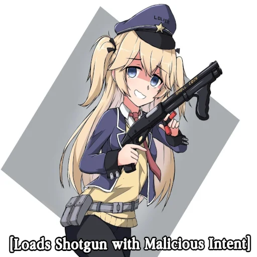 😁 Стикер «GFL nonsense» для Telegram