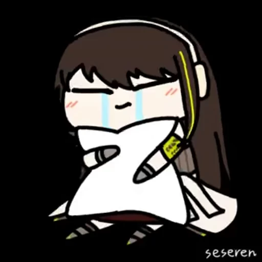 😭 Стикер «GFL Seseren» для Telegram