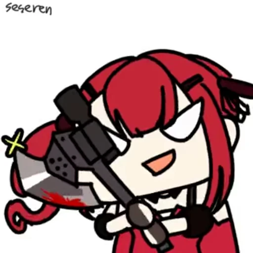 🪓 Стикер «GFL Seseren» для Telegram