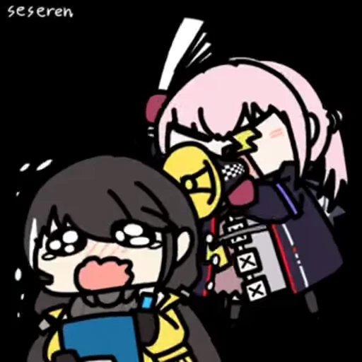 🙇 Стикер «GFL Seseren» для Telegram