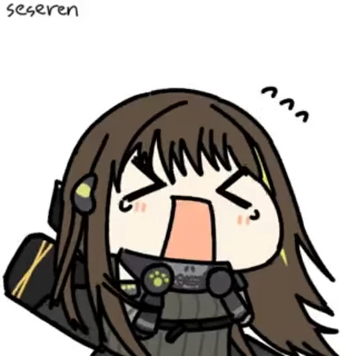 😱 Стикер «GFL Seseren» для Telegram