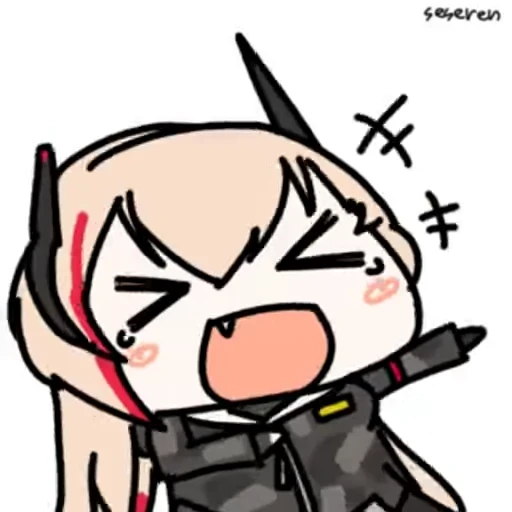 😆 Стикер «GFL Seseren» для Telegram