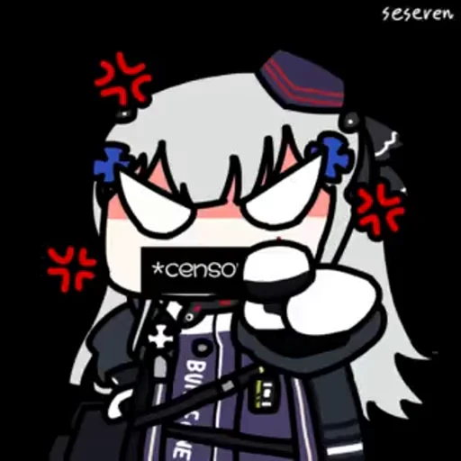 🤬 Стикер «GFL Seseren» для Telegram