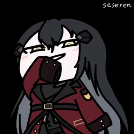 😏 Стикер «GFL Seseren» для Telegram