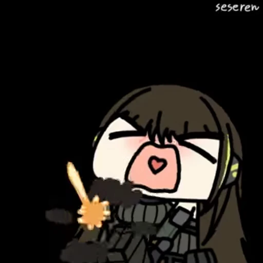 💦 Стикер «GFL Seseren» для Telegram