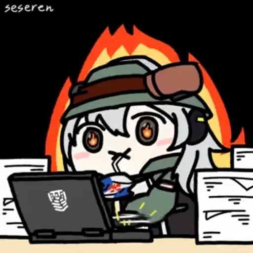 😤 Стикер «GFL Seseren» для Telegram