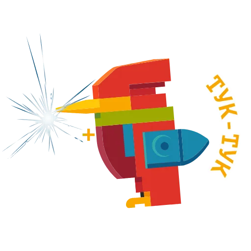 🌟 Стикер «Зверятыши» для Telegram